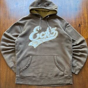 VTG Ecko Unlimited Men's Brown Hoodie Size L